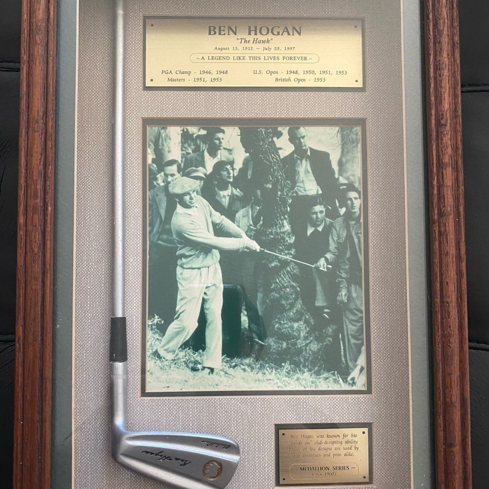 Vintage Ben hogan shadow box